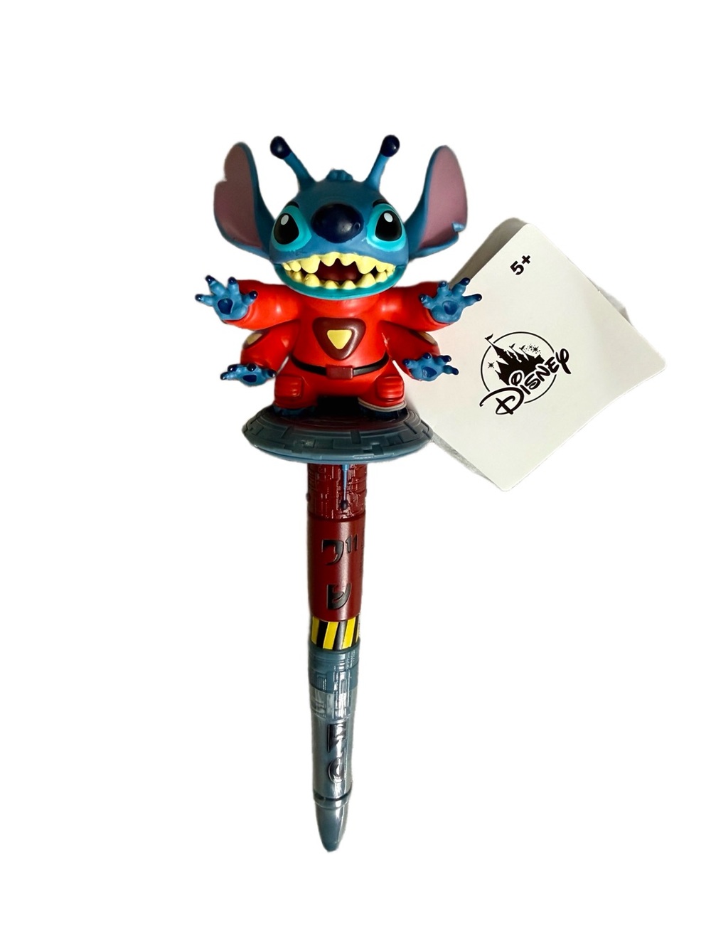 Disney STITCH Alien Figure Pen in Blue and Red - NWT